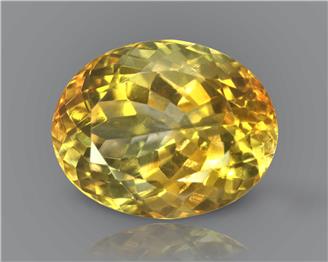 Yellow Citrine Natural Certified 9.98 carats -887